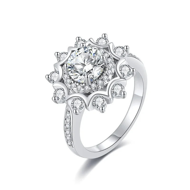 Sunflower Ring – Sun in Bloom