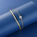 Cuff Bracelet – Moissanite Sparkle