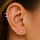 Minimalist Earrings – Delicate Brilliance