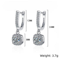 Suspended Halo Earrings – Weightless Sparkle
