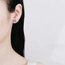 Crystal Radiance Stud Earrings
