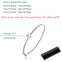 Pear-Shaped Moissanite Bracelet