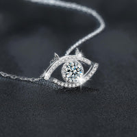 Awakening Eye Pendant Necklace – Captivating Radiance