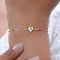 Solitaire Moissanite Bracelet