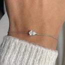 Solitaire Moissanite Bracelet