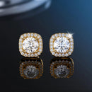 Crystal Radiance Stud Earrings