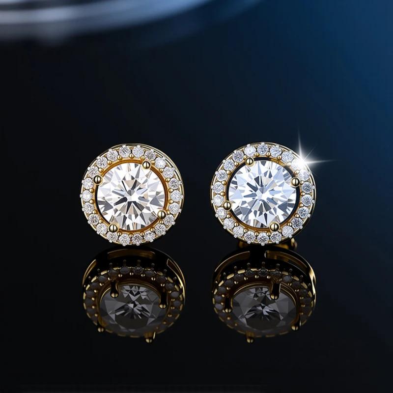 Crystal Radiance Stud Earrings